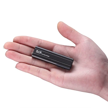 Yescool A2 8/16|32GB Kovinski super mini Digital Audio Snemalnik zvoka posnetek 40H Prenosni telefonski aktivira Dictaphone WAV, MP3 predvajalnik